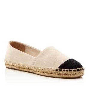 Tory Burch Canvas Color-Block Espadrilles